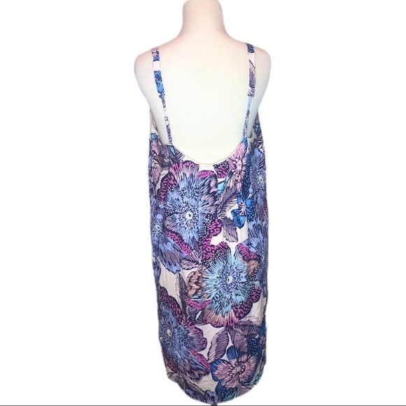 1 STATE Floral Watercolor Summer Dress - Picture 4 of 4